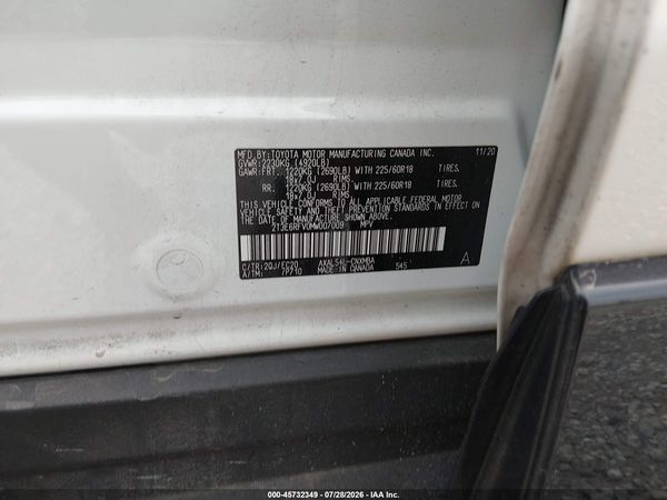 2021 TOYOTA RAV4 HYBRID XSE