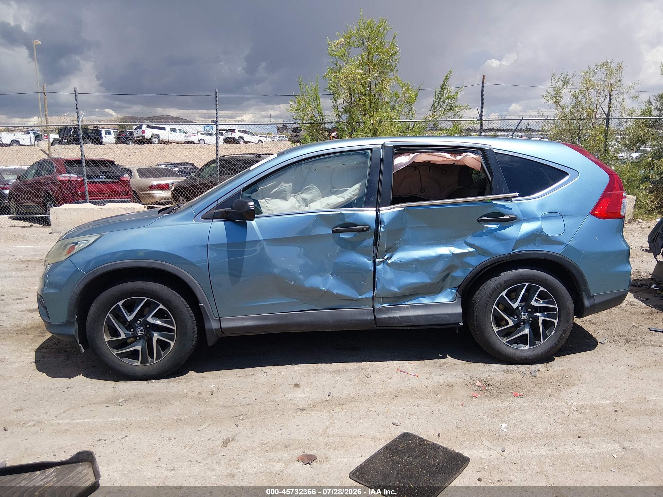 2016 HONDA CR-V SE
