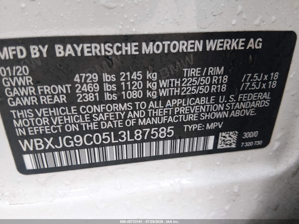 2020 BMW X1 XDRIVE28I