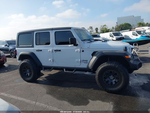 2018 JEEP WRANGLER UNLIMITED SPORT S 4X4