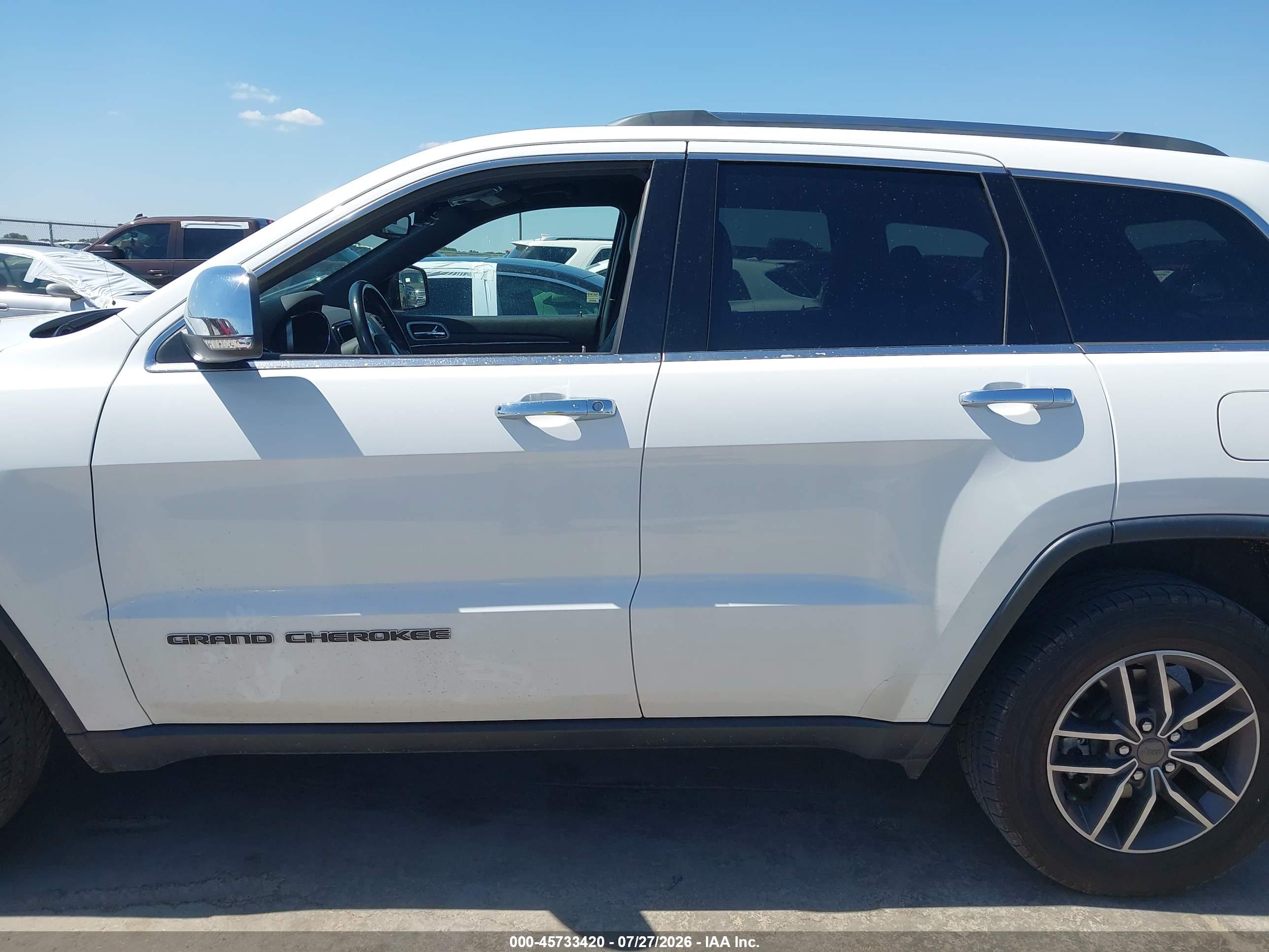 2019 JEEP GRAND CHEROKEE LIMITED 4X4