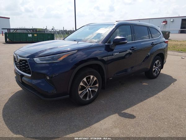 2021 TOYOTA HIGHLANDER HYBRID XLE