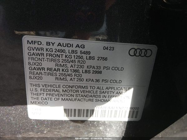 2023 AUDI Q5