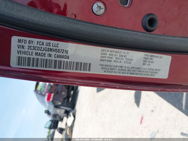 2021 DODGE CHALLENGER GT