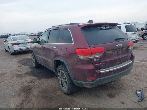 2018 JEEP GRAND CHEROKEE LIMITED 4X4