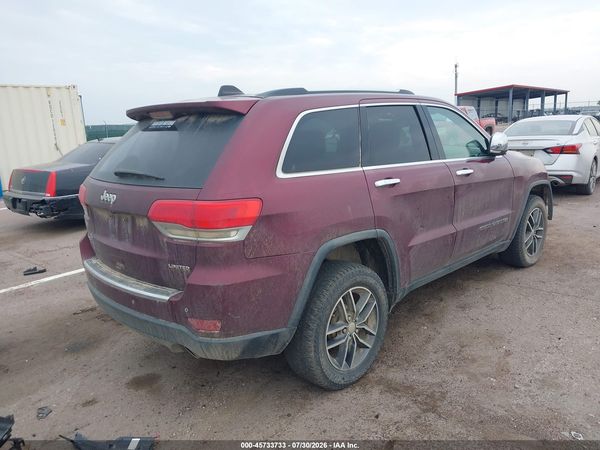 2018 JEEP GRAND CHEROKEE LIMITED 4X4