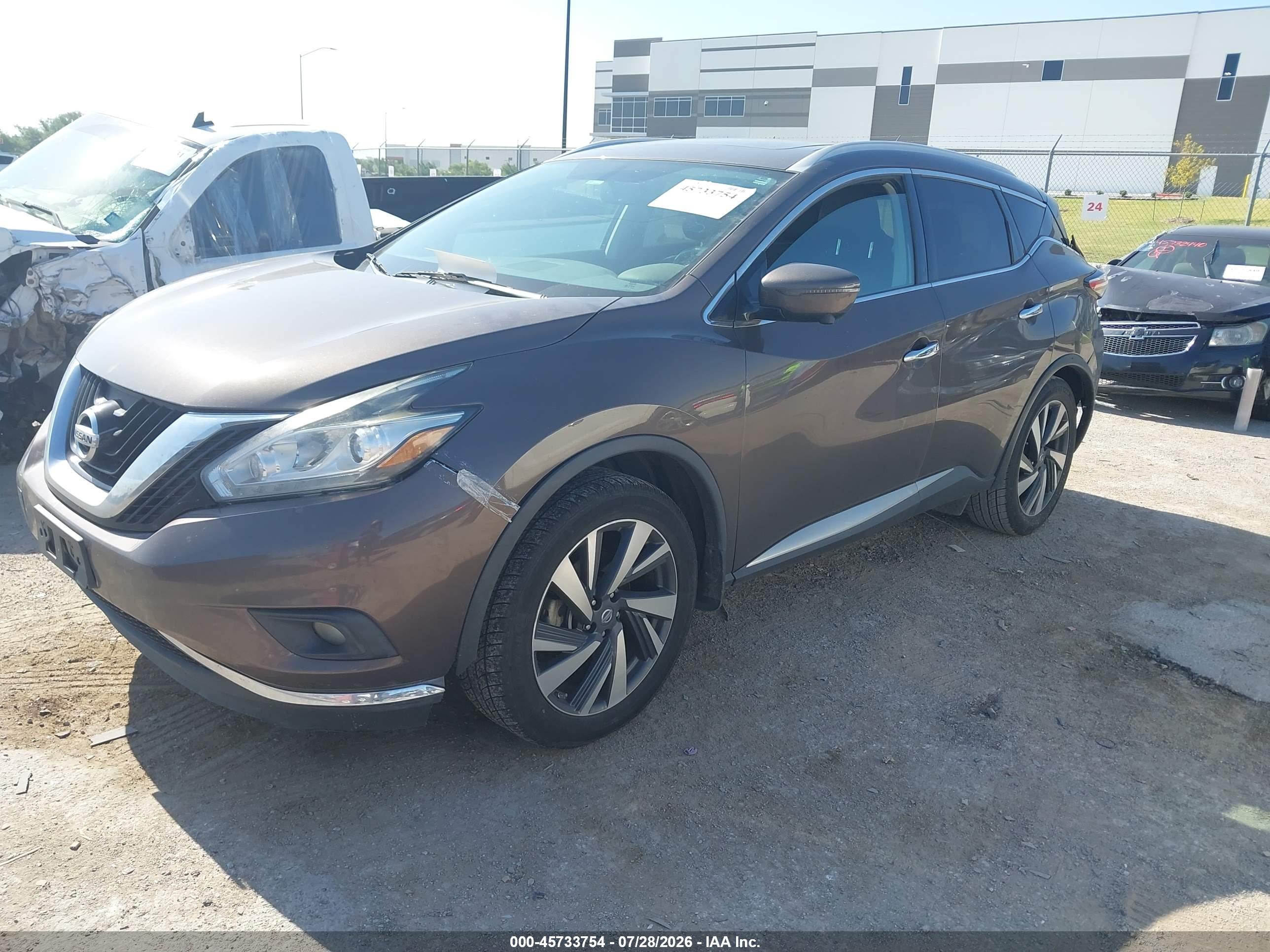 2018 NISSAN MURANO PLATINUM — I2