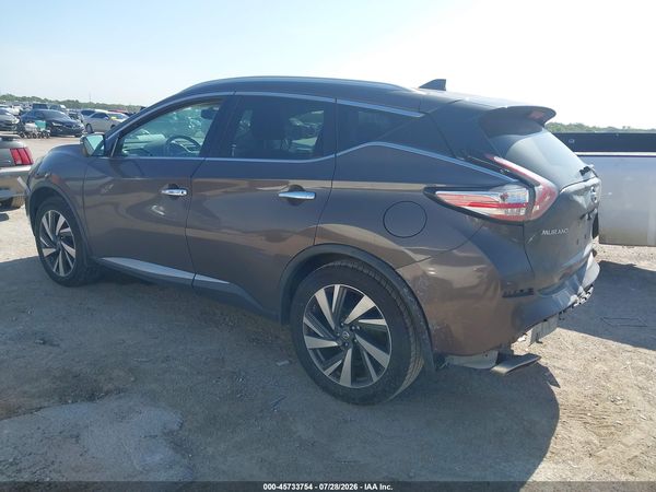 2018 NISSAN MURANO PLATINUM — I3