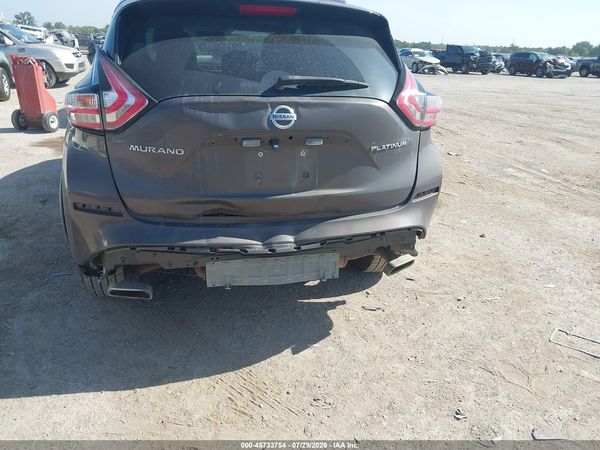2018 NISSAN MURANO PLATINUM — I6