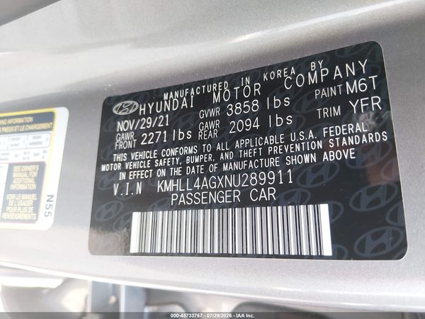 2022 HYUNDAI ELANTRA SE