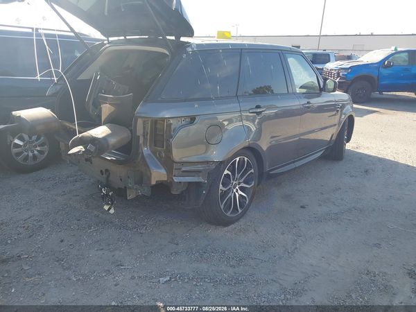 2018 LAND ROVER RANGE ROVER SPORT HSE