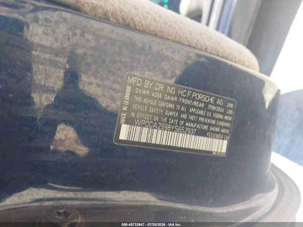 2000 PORSCHE 911 CARRERA/CARRERA 4