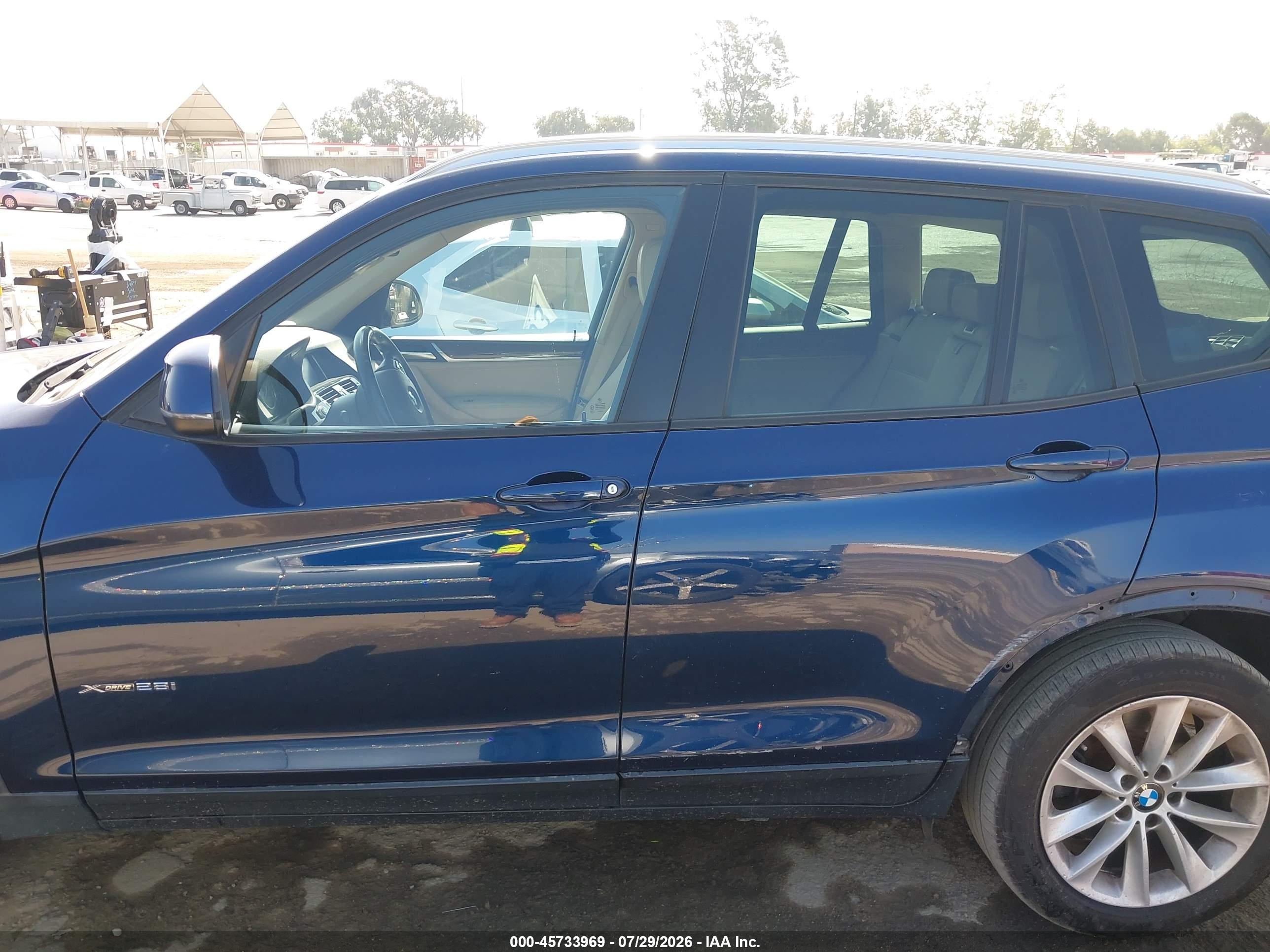 2015 BMW X3 XDRIVE28I