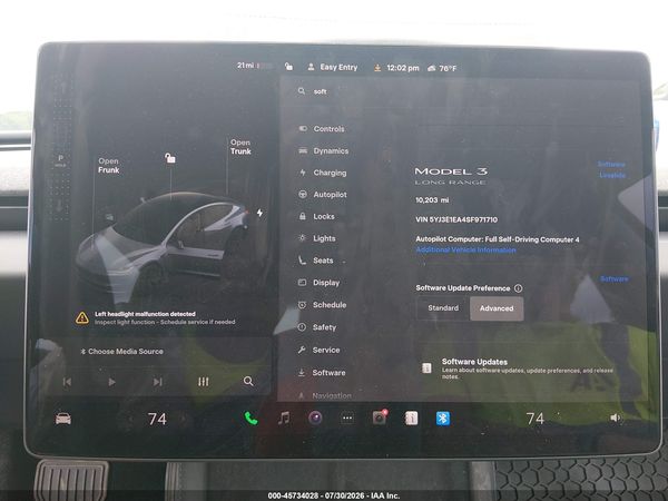 2025 TESLA MODEL 3