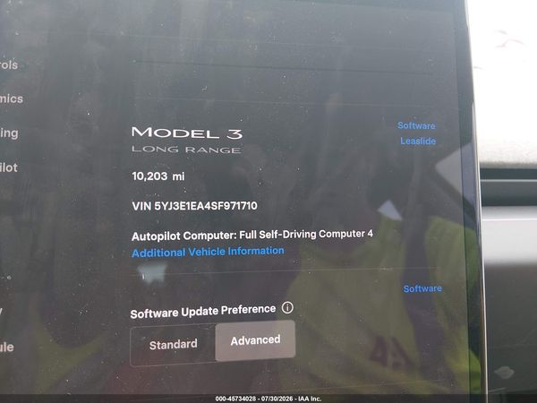 2025 TESLA MODEL 3