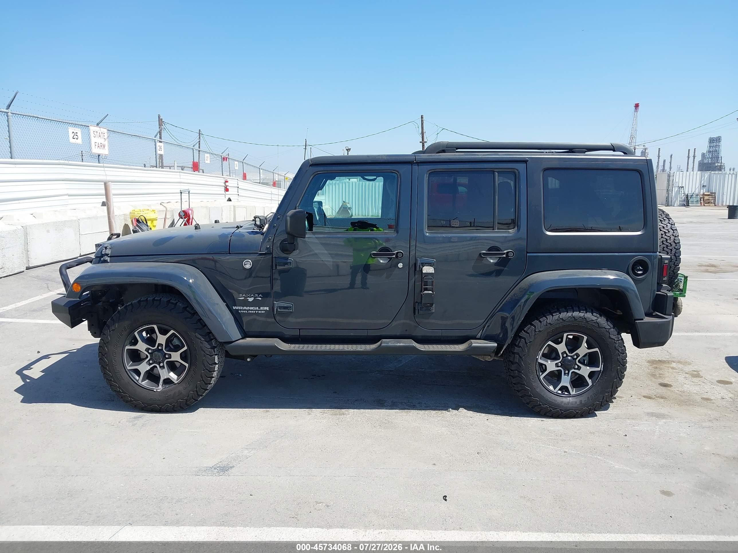 2017 JEEP WRANGLER UNLIMITED SAHARA