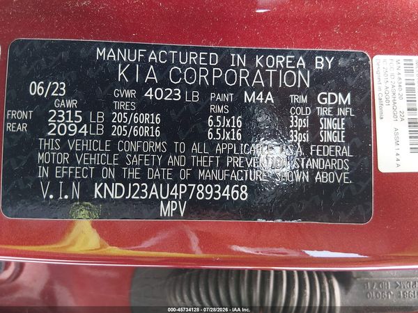 2023 KIA SOUL LX