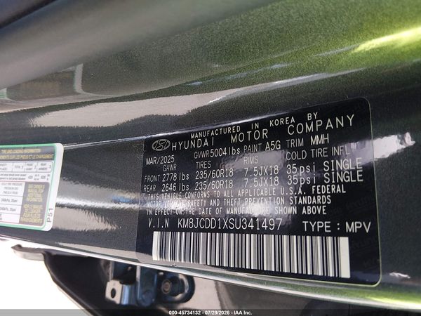 2025 HYUNDAI TUCSON HYBRID SEL CONVENIENCE