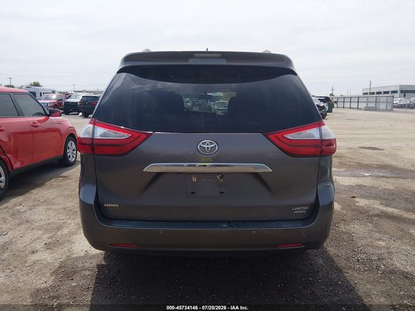 2017 TOYOTA SIENNA LIMITED 7 PASSENGER