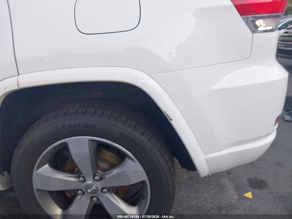 2016 JEEP GRAND CHEROKEE OVERLAND