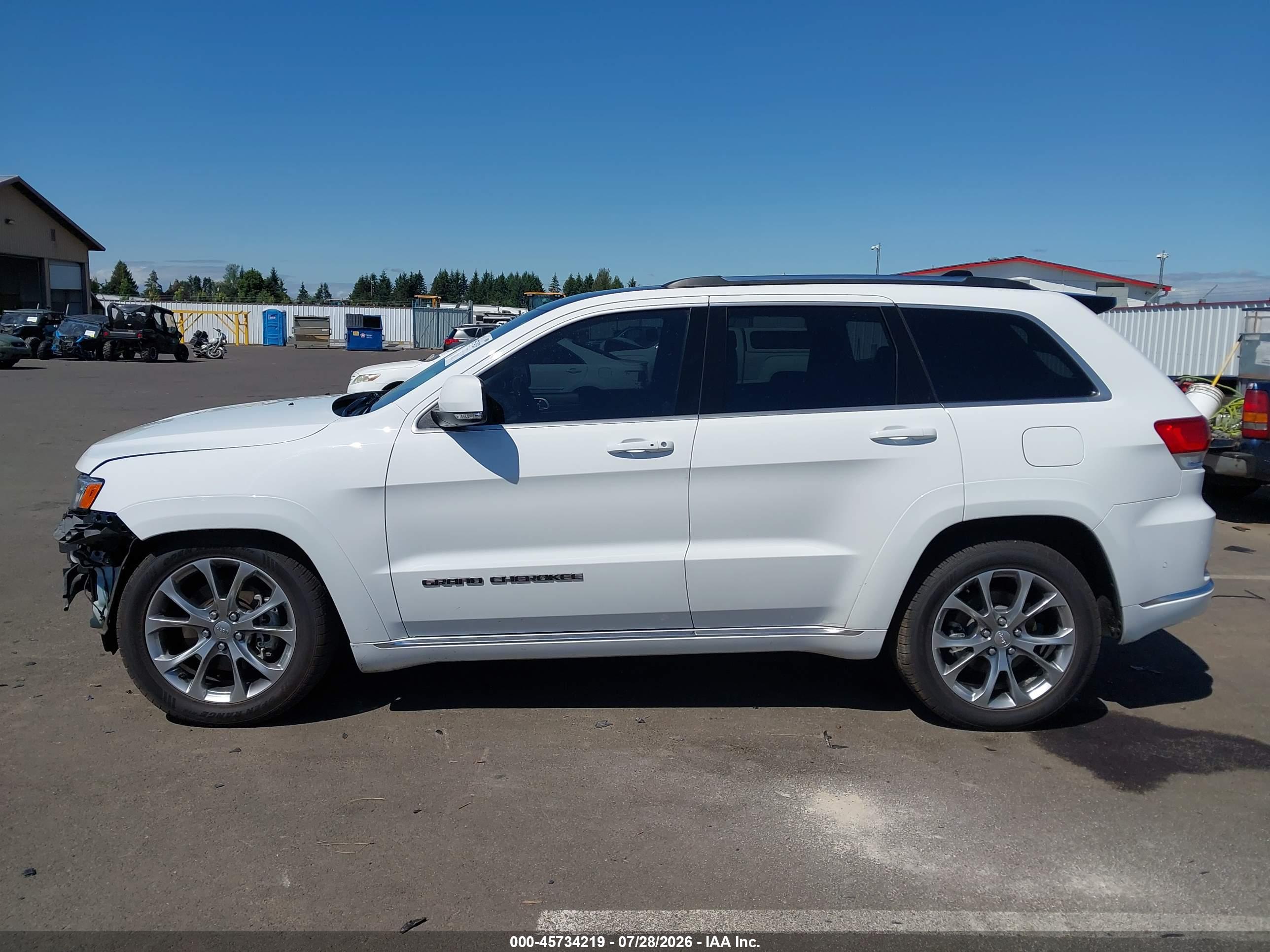 2021 JEEP GRAND CHEROKEE SUMMIT 4X4
