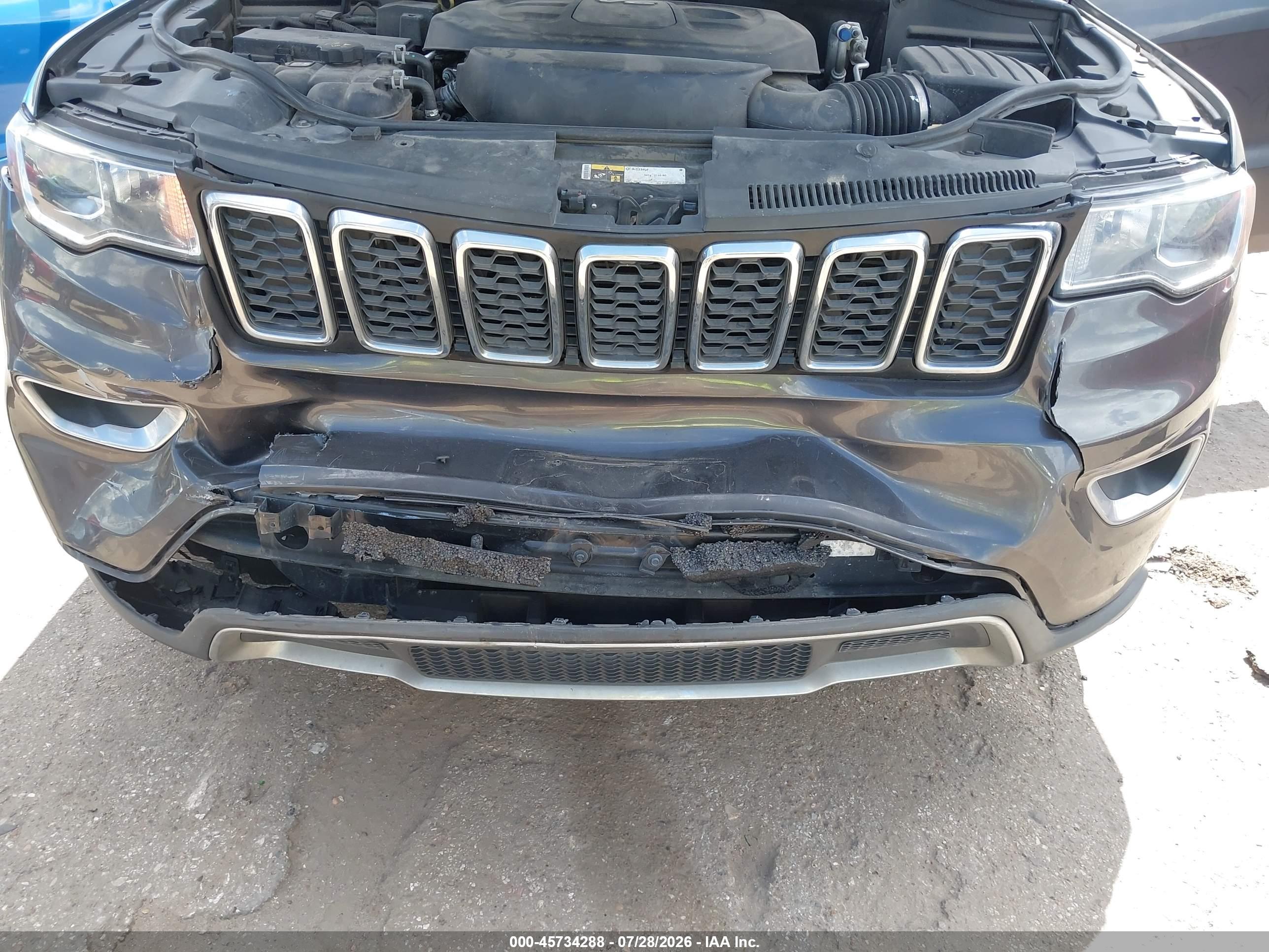 2018 JEEP GRAND CHEROKEE LIMITED 4X2