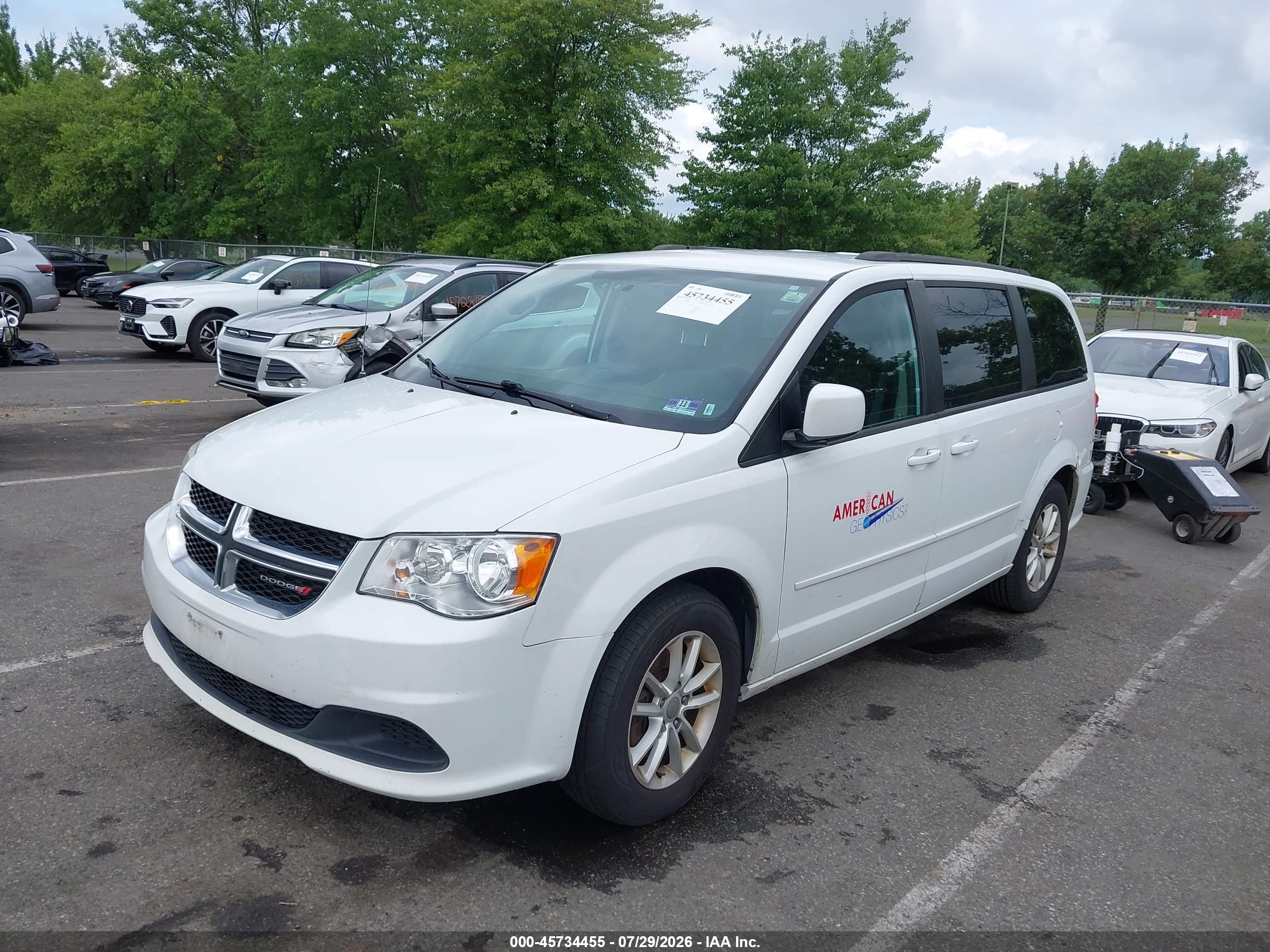 2016 DODGE GRAND CARAVAN SXT