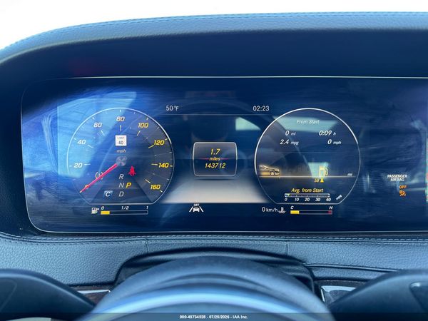 2020 MERCEDES-BENZ S 560 4MATIC