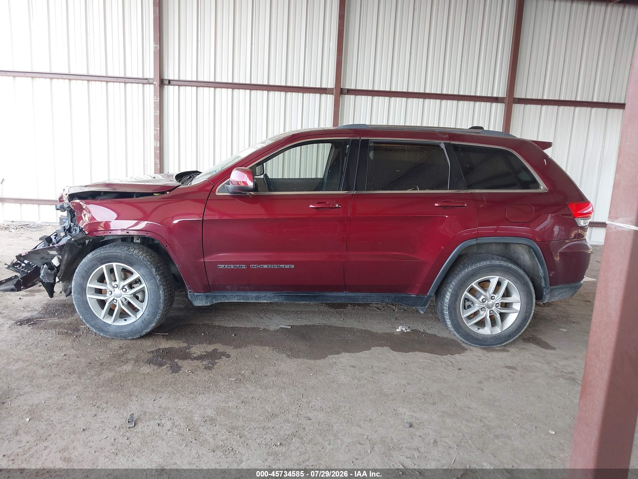 2017 JEEP GRAND CHEROKEE LAREDO