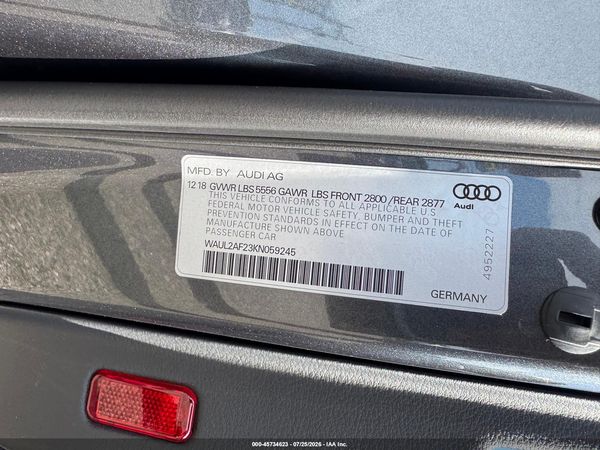 2019 AUDI A6 55 PREMIUM