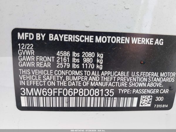 2023 BMW 330I