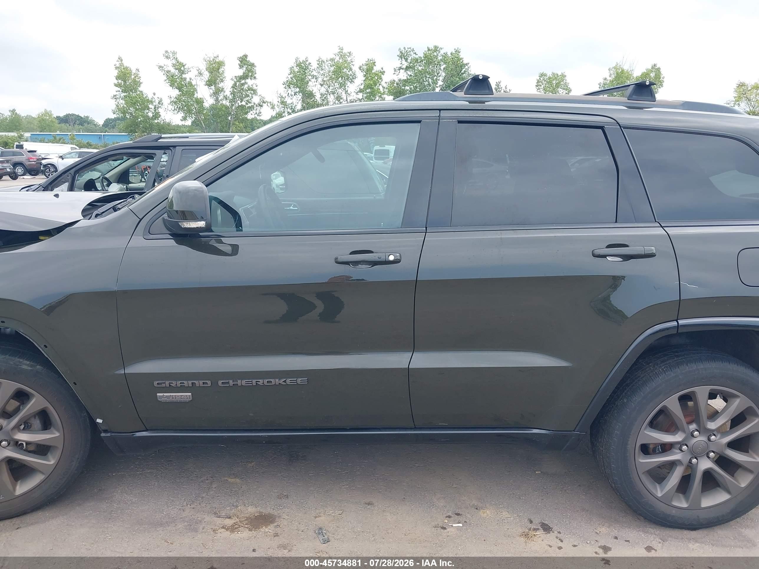 2016 JEEP GRAND CHEROKEE LIMITED 75TH ANNIVERSARY