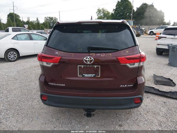 2018 TOYOTA HIGHLANDER XLE
