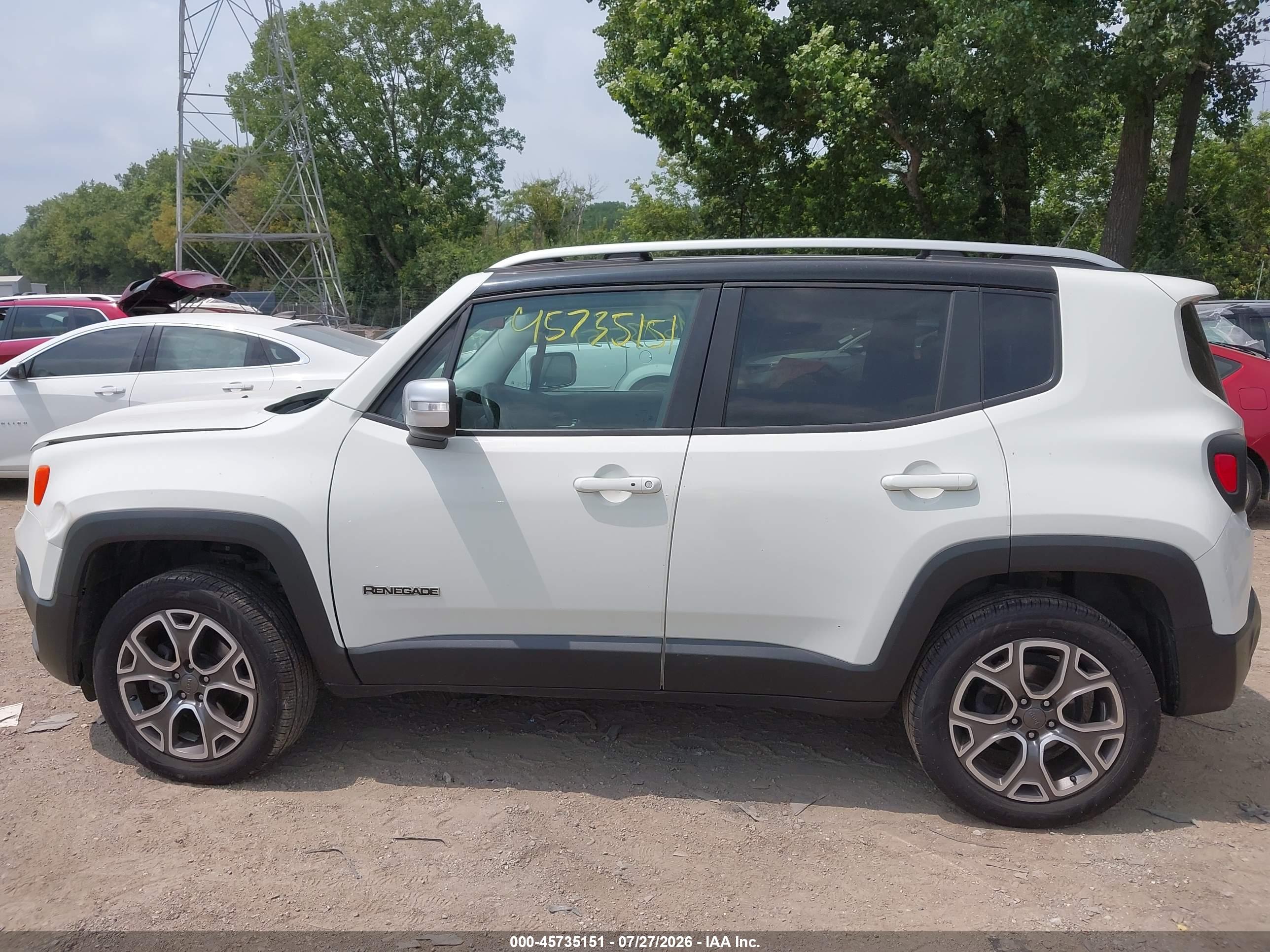 2016 JEEP RENEGADE LIMITED