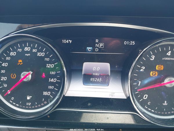 2018 MERCEDES-BENZ E 400