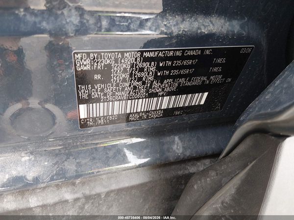 2026 TOYOTA RAV4 LE
