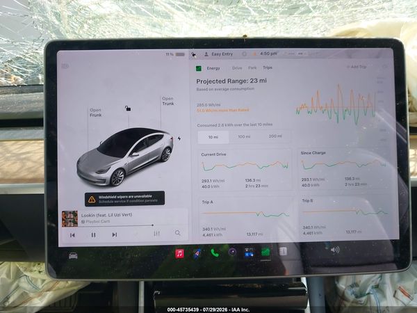 2018 TESLA MODEL 3 LONG RANGE/MID RANGE