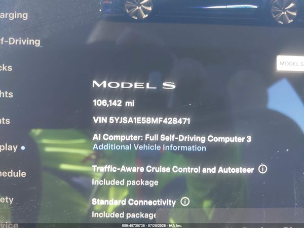 2021 TESLA MODEL S