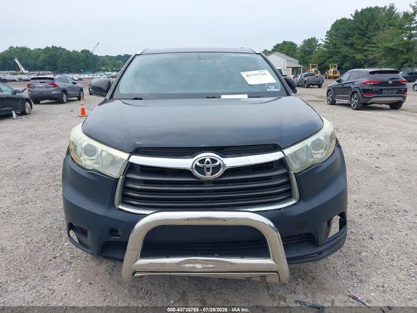 2016 TOYOTA HIGHLANDER XLE V6