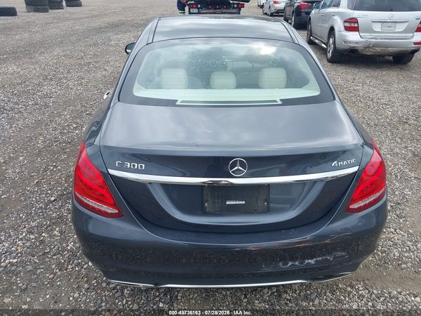 2015 MERCEDES-BENZ C 300 4MATIC