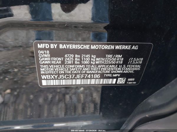 2018 BMW X2 XDRIVE28I