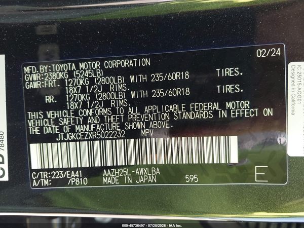 2024 LEXUS NX 350H PREMIUM