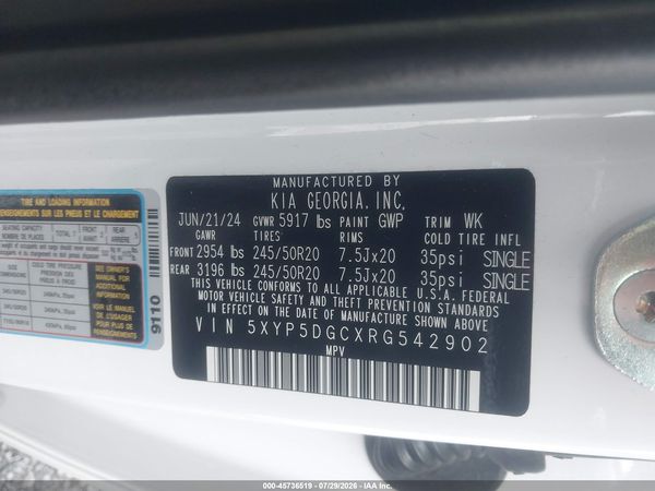 2024 KIA TELLURIDE SX PRESTIGE