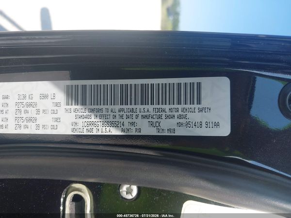 2016 RAM 1500 BIG HORN