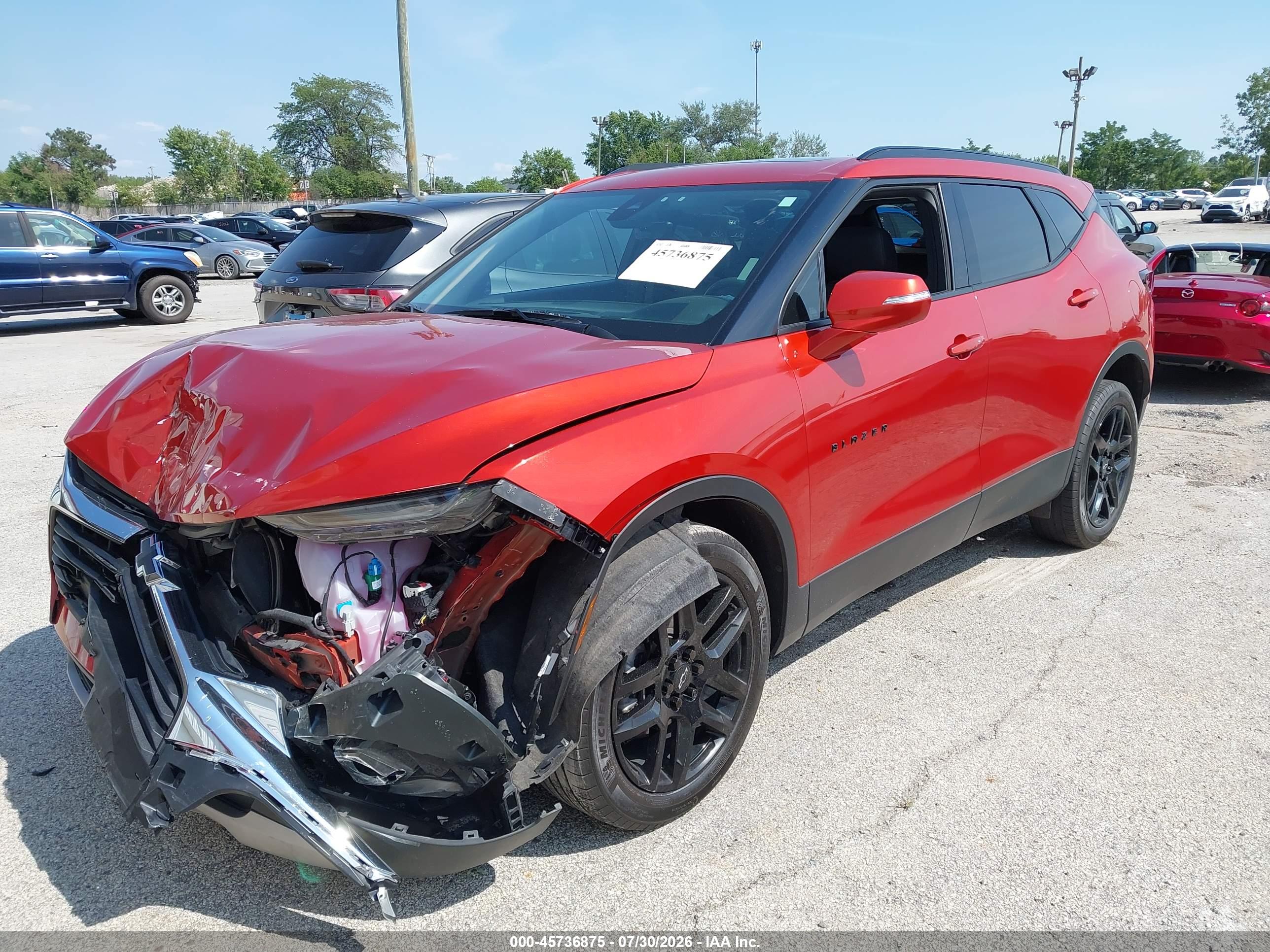 2021 CHEVROLET BLAZER AWD 3LT — I2