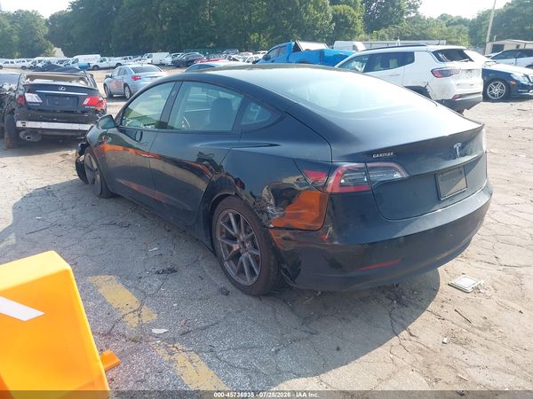 2022 TESLA MODEL 3 REAR-WHEEL DRIVE