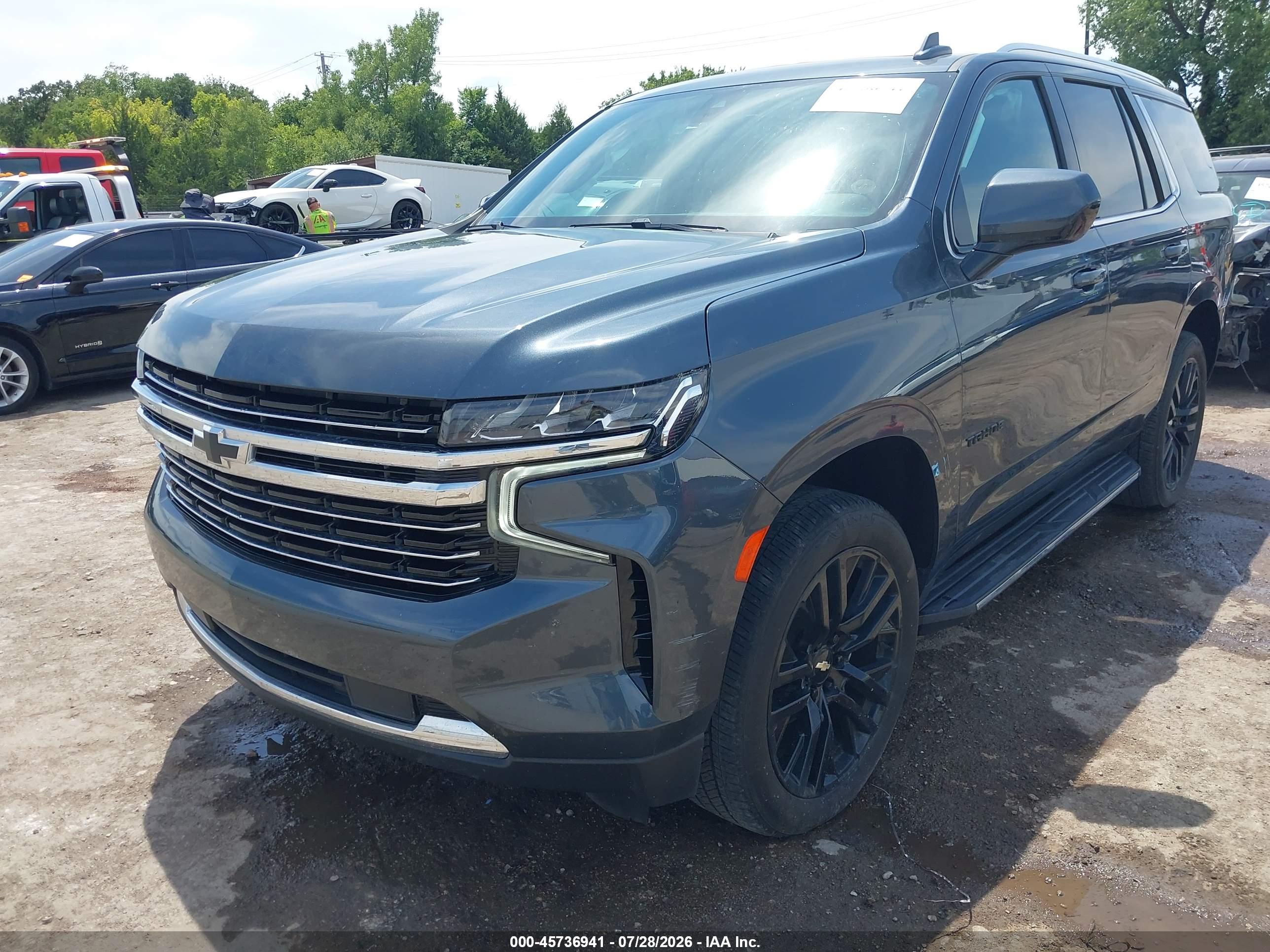 2021 CHEVROLET TAHOE 4WD LT — I2