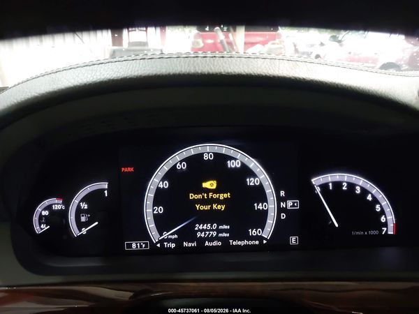 2013 MERCEDES-BENZ S 550 S550