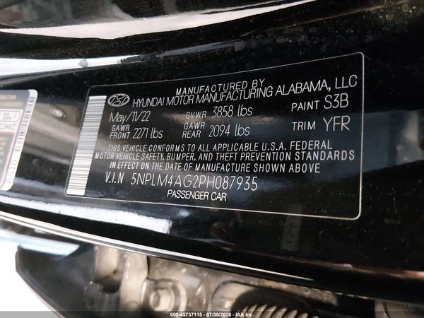 2023 HYUNDAI ELANTRA SEL