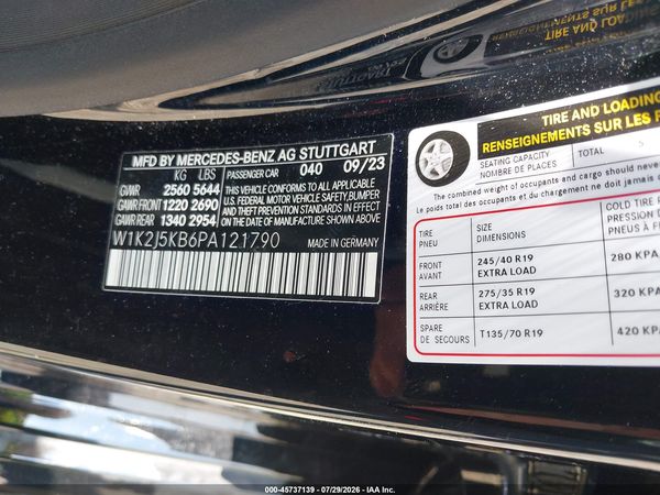 2023 MERCEDES-BENZ CLS 450 COUPE CLS450 4MATIC